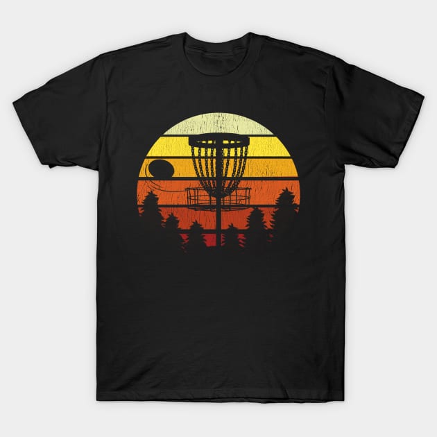 Vintage Retro Frolf Frisbee Disc Golf T-shirt Gift T-Shirt by biNutz